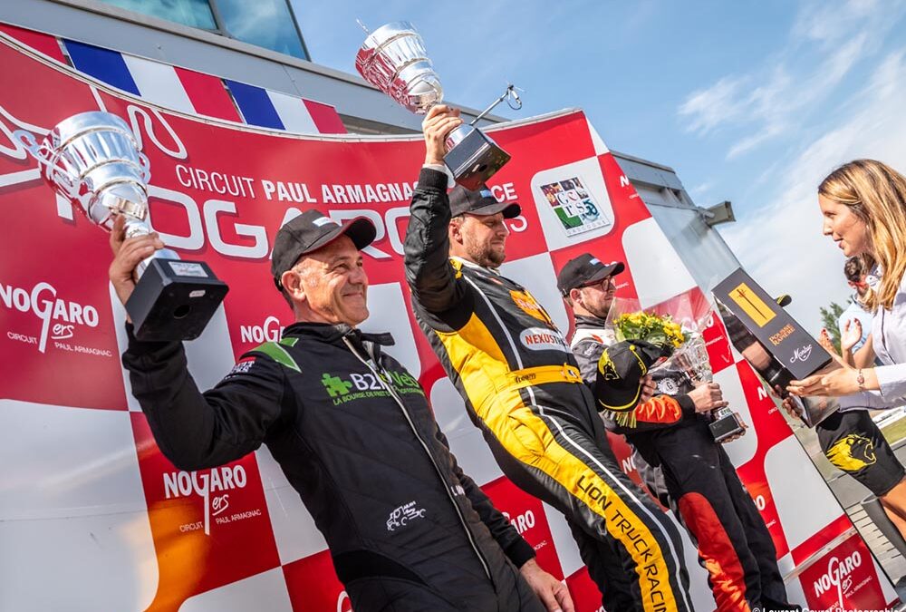 Nogaro course 3 : Janiec vainqueur, remontée de Robineau