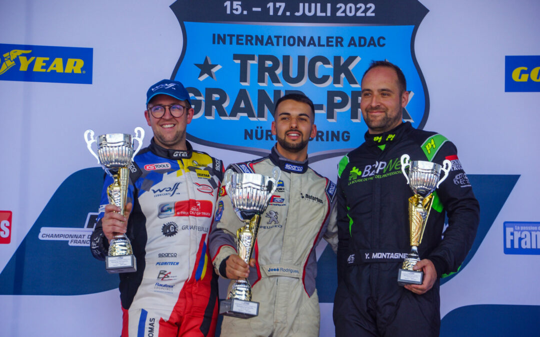 José Eduardo Rodrigues, grand vainqueur du Nürburgring Truck Grand Prix